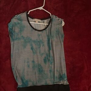 Michael Kors high low back blouse